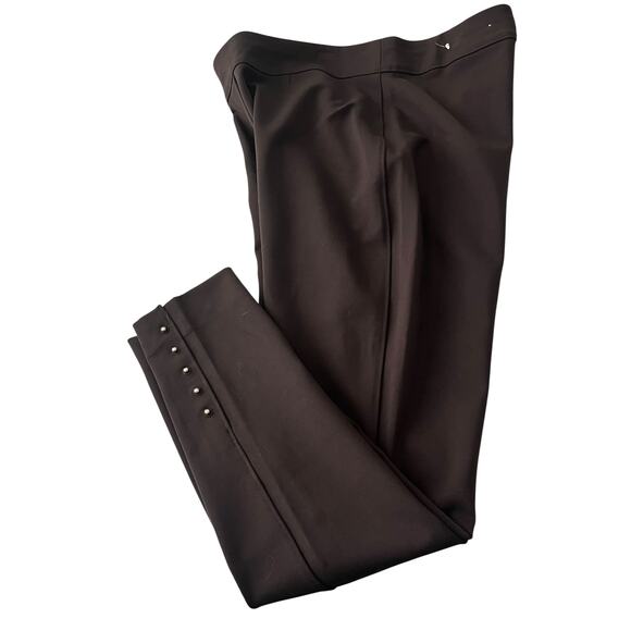 CHICO’S HIGH-RISE PULL-ON SKINNY LEG PANTS, WOMENS, U.S. 12 (CHICO'S 2), BROWN - Picture 6 of 10